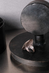Sterling Silver Vintage Lattice Veil Ring 純銀古著鏤空面紗戒