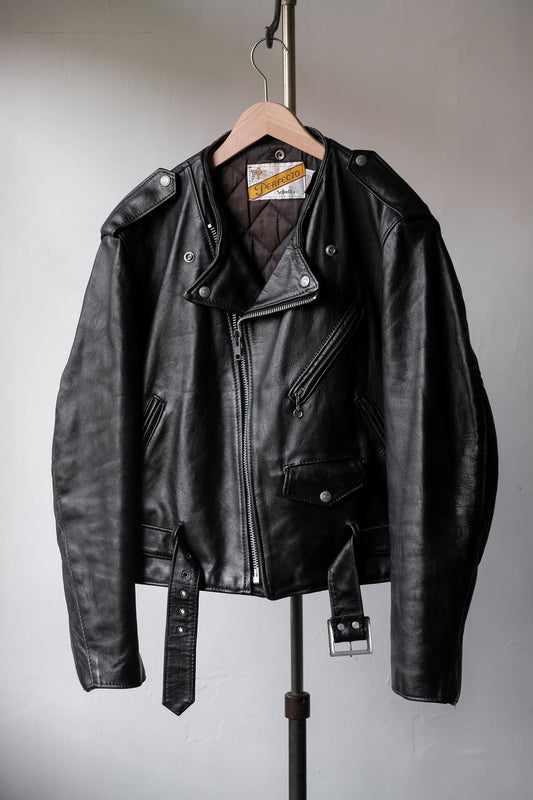 SCHOTT NYC 1980s Vintage Perfecto Leather Motorcycle Jacket 美國製古著騎士皮衣夾克