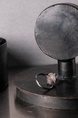 Sterling Silver Vintage Moonlit Rope Ring 純銀古著月光繩紋戒