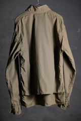Post O’alls Traveler Shirt 日本美式復古品牌 卡其純棉四口袋襯衫