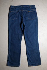 1970’s Vintage “Key” Liner Denim Jeans 美國工裝老牌 刷毛內裏丹寧褲 美國製 42Talon