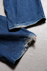 1970's ヴィンテージ US TOP インディゴブルー デニム ジーンズ アメリカン 70's ヴィンテージ 起毛デニムパンツ 42Talon