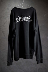 GEO 幸運と神のスピード NASA ロングスリーブ Tシャツ イギリスのハイエンドストリートブランド 地球イメージ ロングT