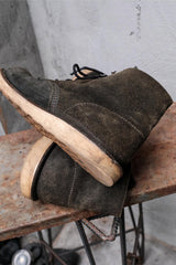 Red Wing 8174 Vintage Black Suede Round Toe Boots 8174 經典復古黑色翻毛皮圓頭工裝靴(木村拓哉著用款/白標)