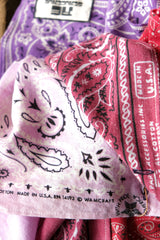 バン・リストラクチャー バンダナ パッチワーク スカーフ バン・リストラクチャー バンダナ パッチワーク スカーフ