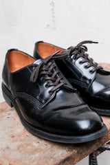 Sanders Military Derby Shoes 2246B 英國製黑色軍規外耳皮鞋 近新品