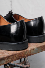 Sanders Military Derby Shoes 2246B 英國製黑色軍規外耳皮鞋 近新品