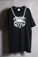 Clot x Devilock x Madsaki three-party joint Edison Chen Endo Kenaki joint Devilclot Harajuku metal punk short Tee