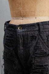 Professor.E - E BORO JEANS 22FW-PE-TRL-02 Black