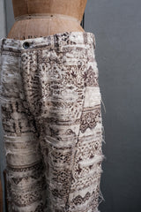 Professor.E - E BORO JEANS 22FW-PE-TRL-02 White