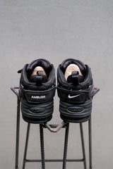 AMBUSH x Nike Air Adjust Force sp "black" 聯名皮革黑紫復古籃球鞋