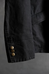 PPFM 00's コットンリネン ブレザージャケット 日本の初期ストリートブランド 綿麻混紡 スーツジャケット