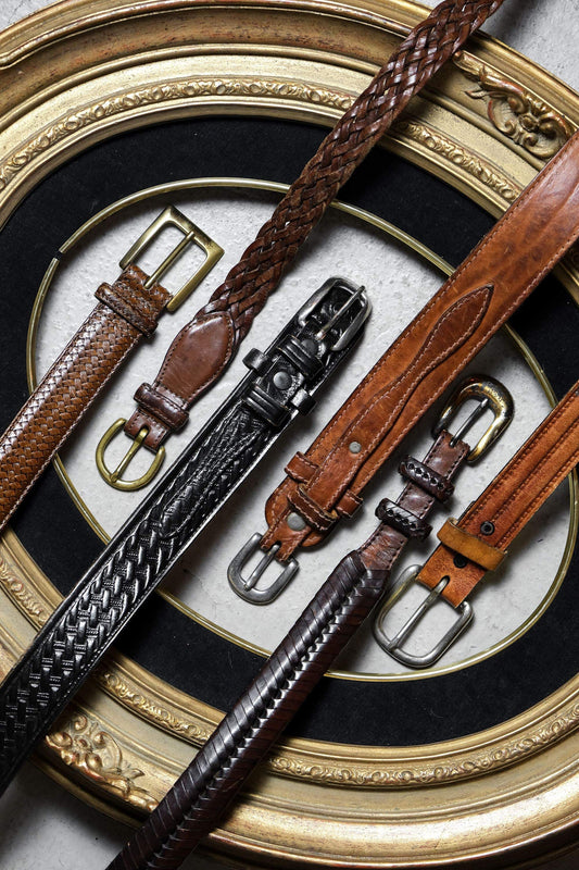 American Casual Western Style Genuine Leather Belt Retro American Casual Western Style Genuine Leather Belt