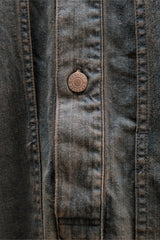 CLESSTE VINTAGE DYED SELVEDGE DENIM US ARMY M-35 PULLOVER JACKET 日本工藝品牌 復古水洗M35套頭夾克外套