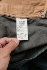 CLESSTE VINTAGE DYED SELVEDGE DENIM US ARMY M-35 PULLOVER JACKET 日本工藝品牌 復古水洗M35套頭夾克外套