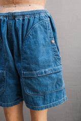 orSlow × BEAMS / 別注 Denim Fishing Shorts 聯名限定 抽繩工裝丹寧短褲