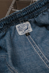 orSlow × BEAMS / 別注 Denim Fishing Shorts 聯名限定 抽繩工裝丹寧短褲