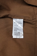 Phlannel Linen Cotton Open Collar Shirt 日本設計師品牌 亞麻混紡古巴襯衫
