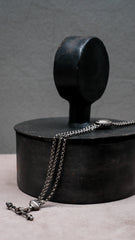 Victorian 800 Silver Multi-Strand Tassel Anklet with T-Bar 維多利亞時期 800銀 多股流蘇T-Bar腳鍊