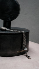Victorian 800 Silver Multi-Strand Tassel Anklet with T-Bar 維多利亞時期 800銀 多股流蘇T-Bar腳鍊