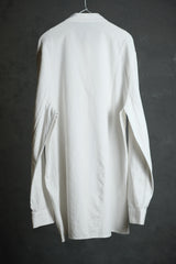 Solemn 16A/W Morality Shirt 台湾デザイナーブランド アシンメトリーカット ピュアコットンリネンカラーシャツ