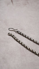 Sterling Silver 925 Hand-Textured Belcher Chain Necklace 手工鎚紋圓環鏈純銀項鍊