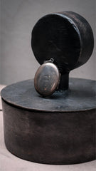 Sterling Silver 925 Hand-Engraved Rose Oval Locket 純銀 手刻玫瑰橢圓相片盒墜