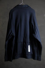 Wisdom 19A/W マルチポケット ミリタリー シャツ 台湾デザイナー ブランド マルチ ポケット ミリタリー シャツ ジャケット ネイビー ブルー