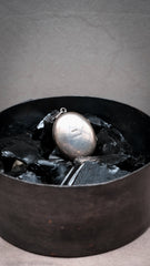 Sterling Silver 925 Hand-Engraved Rose Oval Locket 純銀 手刻玫瑰橢圓相片盒墜