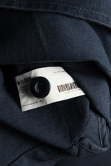 Wisdom 19A/W マルチポケット ミリタリー シャツ 台湾デザイナー ブランド マルチ ポケット ミリタリー シャツ ジャケット ネイビー ブルー