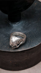 AllSaints Sterling Silver 925 Distressed Skull Ring 925銀 刻痕骷髏戒