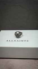 AllSaints Sterling Silver 925 Distressed Skull Ring 925銀 刻痕骷髏戒