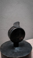 Sterling Silver 925 Ribbed Wave Signet Ring 純銀 波紋稜線印章戒