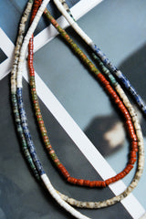 Turquoise  Silver Agate Necklace 松石 純銀珠 瑪瑙玉石 串珠項鍊