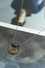 シルバー & ターコイズ ネックレス スターリングシルバー ターコイズ シルバー チェーン ペンダント ネックレス