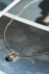 シルバー & ターコイズ ネックレス スターリングシルバー ターコイズ シルバー チェーン ペンダント ネックレス