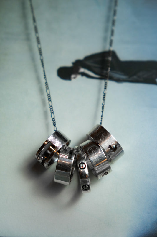 GUCCI スターリングシルバー 925 シルバー リング グッチ スターリングシルバー 中空シルバー リング