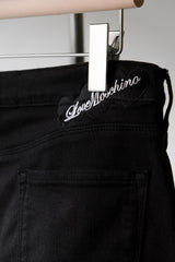 Love Moschino Cotton / Linen Bootcut Pants