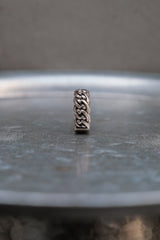 Buddha to Buddha Silver 925 'Ben' Double-Weave Chain Link Ring 荷蘭古董感純銀雙排編織鍊條戒