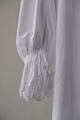 1900 年代フランスアンティークコットンレースナイトドレス