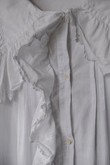 1900 年代フランスアンティークコットンレースナイトドレス