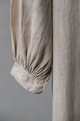 French 1900's Antique White Linen Painter Biaude