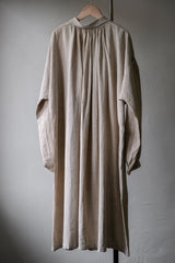 French 1900's Antique White Linen Painter Biaude