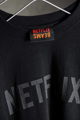 Netflix x ビームス ロゴ スウェットシャツ