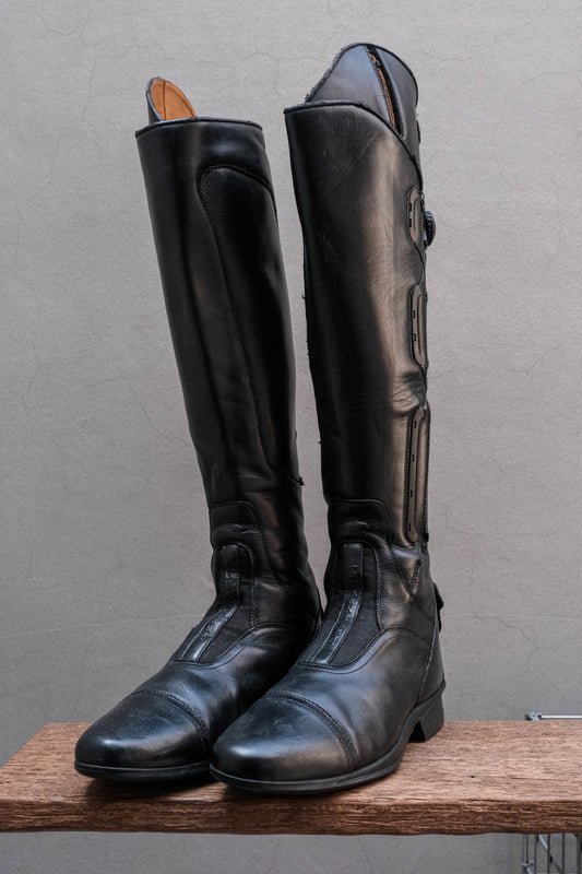 Veredus Guarnieri Long Riding Boot with Boa Adjustment 義大利頂級專業馬術裝備品牌 BOA系統真皮高筒馬靴 義大利製