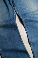 Maverick 1970's Vintage Denim Jeans Blue Brother Wrangler Second Brand Early American Classic Denim Pants Scovill Zipper