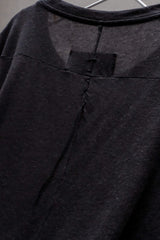 Professor.E - 23SS "Dirt" OVSD Tank Top 透膚拼接無袖背心上衣