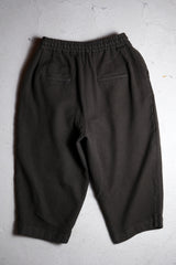 Still House Wool Sweatpants - Cocoa Juno Mai Junlongのメインブランドウールヘリンボーン伸縮性パンツ