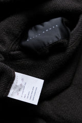 Still House Wool Sweatpants - Cocoa Juno Mai Junlongのメインブランドウールヘリンボーン伸縮性パンツ