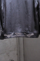 Professor.E 21SS "E IN ROCK PARTY" Western JKT 西部刺繡緞面夾克